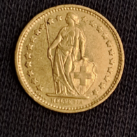 1972 Switzerland 1/2 franc (