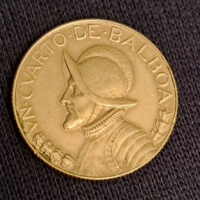 1966.  Panama 1/10 Balboa (Vasco Núñez de Balboa) (