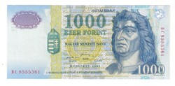 1999. 1000 forint DC UNC