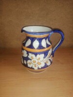 Marked ceramic jug - 15 cm high (29/d)