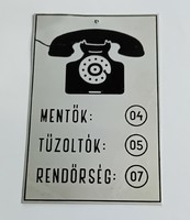 Old telephone board