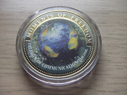 10 dollars freedom of communication in the 21st century in a sealed capsule 2001 liberia