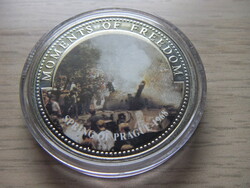 10 Dollar Prague Spring 1968 in sealed capsule 2001 liberia
