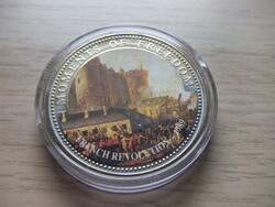 10 Dollar French Revolution 1789 in sealed capsule 2001 Liberia