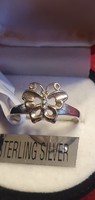 Silver 925 butterfly ring