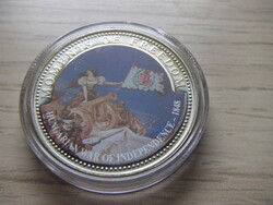 10 Dollars Hungarian War of Independence 1848 in sealed capsule 2001 liberia