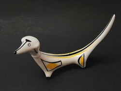 Ravenclaw porcelain dachshund, dog