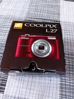 Nikon coolpix l26 burgundy red 16 sec