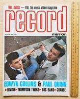 Record Mirror 1984/7/28 Edwyn Collins Howard Jones Thompson Twins SOS Band Divine Trace Ullman FGTH