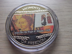 10 Dollars Virgin of Orleans 1429 in sealed capsule 2004 Liberia