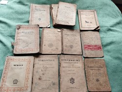 Old village primary school textbooks from 1887-1957