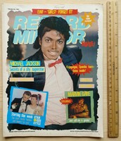 Record Mirror 1983/2/26 Michael Jackson Eurythmics Maurice White Marvin Gaye Men @ Work Prince