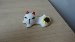 Rare porcelain cat figure