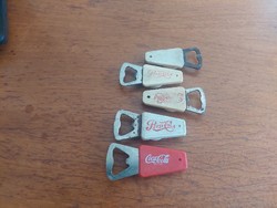 Retro bottle openers pepsi, coca cola,,