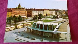 1967, Szeged, color, used postcard.