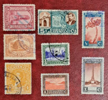 Guatemala 1926 - 1935.  bélyegek F/6/1