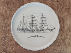 Gorch fock sailing ship - wall plate, decorative plate