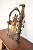 Beautiful wrought iron copper bell chime