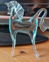 Murano style glass horse figure