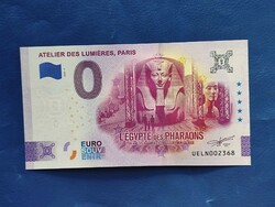 France 0 euro 2024 Egyptian pharaohs! Rare commemorative paper money! Ouch!