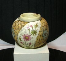 Antik Zsolnay kőporcelán kis váza