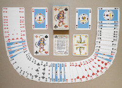 Régi retró vintage HB Henriot francia kártya játék pakli franciakártya kártyajáték kártyapakli 1987