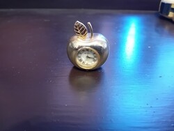 Rumors golden apple-shaped metal quartz watch
