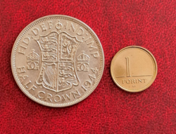 1944. Silver English half crown, 14.14 gr (240)