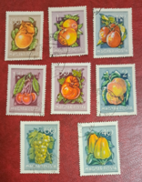 1954. Magyarország gyümölcsök  bélyeg F/7/1
