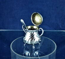 Charming, antique silver sugar bowl, Paris, ca. 1880!!!