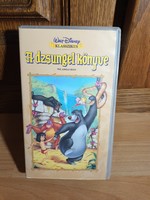 The Jungle Book is an original classic walt disney tale for sale on vhs videocassette