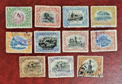 Guatemala 1902. bélyegek F/3/1