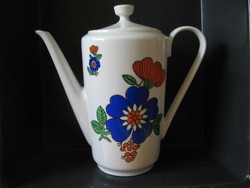 Retro floral hippy flower power kahla ddr teapot, jug