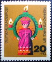 N709 / Németország 1971 Karácsony bélyeg postatiszta