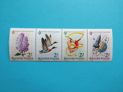 (Z) 1964. 37. Stamp day strip 4** - (cat.: 400.-)