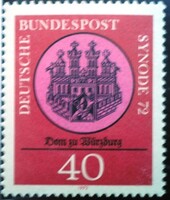N752 / Németország 1972 Szinódus '72 bélyeg postatiszta