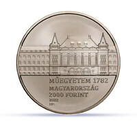 2000 HUF University of Arts 2022 non-ferrous metal commemorative medal in a closed, unopened capsule