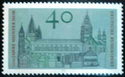 N845 / Németország 1975 A mainzi katedrális bélyeg postatiszta