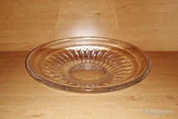 Thick glass serving table center, dia. 25 cm (male)