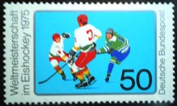 N835 / Németország 1975 Jégkorong VB bélyeg postatiszta