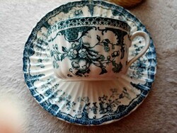 Adderleys spring faience teacup and cake plate