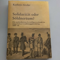 Kathrin Sitzler: Solidaritat oder Söldnertum? (német nyelvű könyv) könyvritkaság