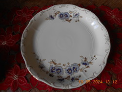 Zsolnay cornflower pastry serving plate