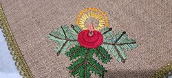 Christmas embroidered placemat (m4704)