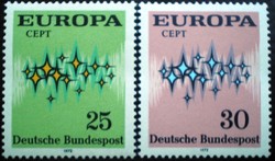 N716-7 / Németország 1972 Europa CEPT bélyegsor postatiszta
