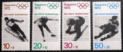 N680-3 / Németország 1972 Téli Olimpia bélyegsor postatiszta