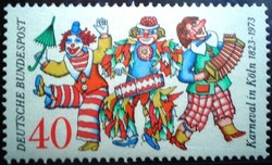 N748 / Németország 1972 A kölni karnevál bélyeg postatiszta