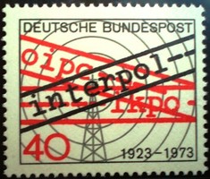 N759 / Németország 1973 Interpol bélyeg postatiszta
