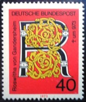 N770 / Németország 1973  Roswitha von Gandersheim költő bélyeg postatiszta