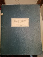 Hans thoma album 10 drawings album, printing technique
